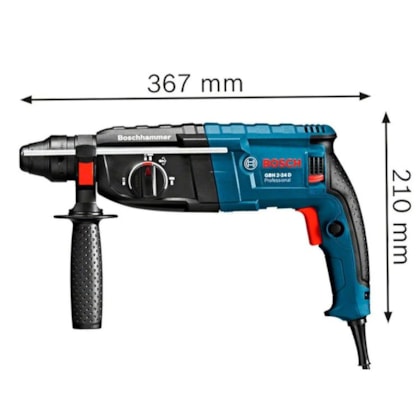 Martelete Perfurador Rompedor Sds Plus Bosch Gbh 2 24 D 820W 220V