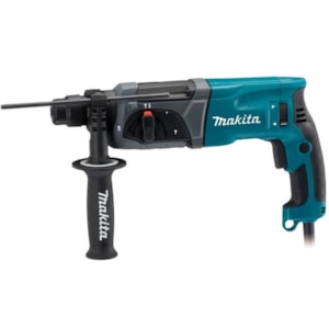 MARTELETE ROMPEDOR E PERFURADOR MAKITA HR2470 SDS PLUS 127V 800W 2,7J