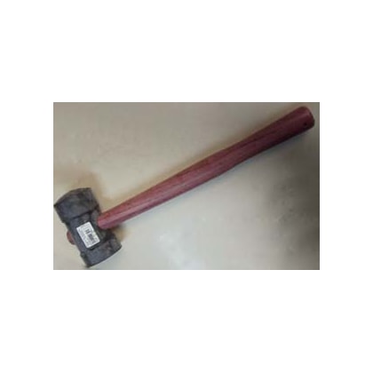 MARTELO DE BORRACHA PRETO MAX 60MM BORRACHEIRO PROFISSIONAL