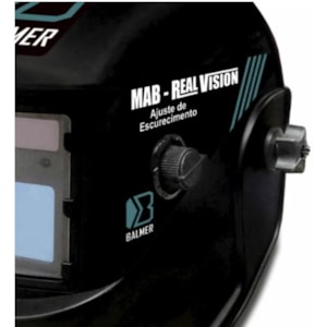 Máscara De Solda Autoescurecimento Balmer Mab Real Vision Din 9 A 13 Ca 48.111