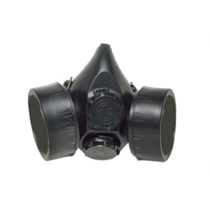 MÁSCARA RESPIRATÓRIA SEMI FACIAL CG 306 CARBOGRAFITE C.A 7072 PROTEÇÃO VAPORES E GASES ÁCIDOS