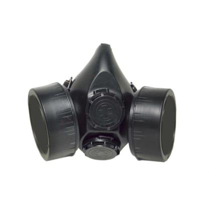Máscara Respiratória Semi Facial Cg 306 Carbografite C.a 7072 Proteção Vapores E Gases Ácidos