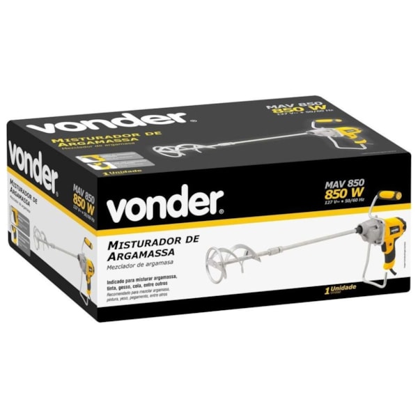 Misturador Elétrico Para Argamassa Vonder Mav 850 127V Com Pá E Extensão Cód. 6001850110-7591cc1c-9cf0-4e3b-8f3b-ddbf8198816f