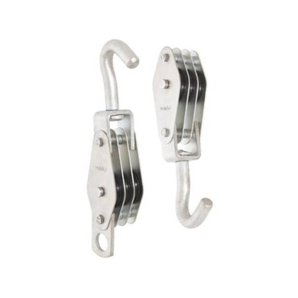 MOITÃO VONDER 3 ROLDANAS NYLON 60MM PARA ELEVAÇÃO DE CARGAS 970KG