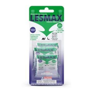 Moluscicida Lesmax Insetimax 3 Sachês De 10 G Para Controle De Lesmas E Caramujo Africano