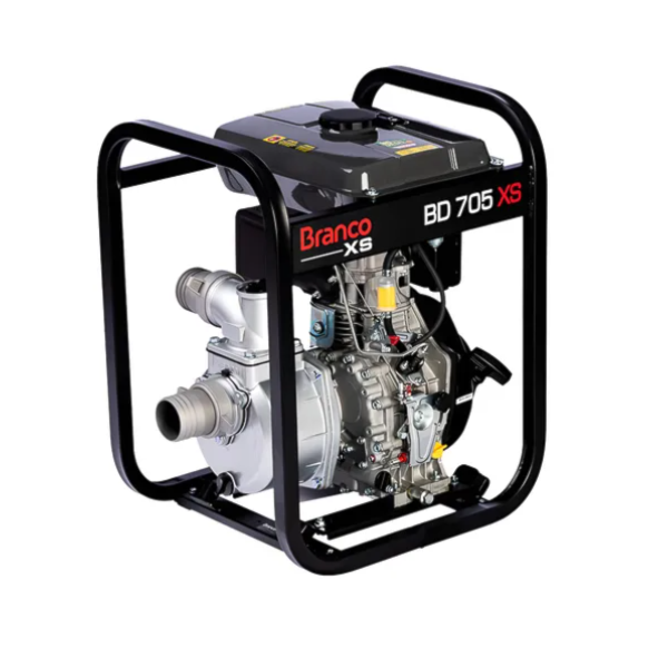 MOTOBOMBA AUTOESCORVANTE BRANCO BD 705E XS 7,0 CV DIESEL 3