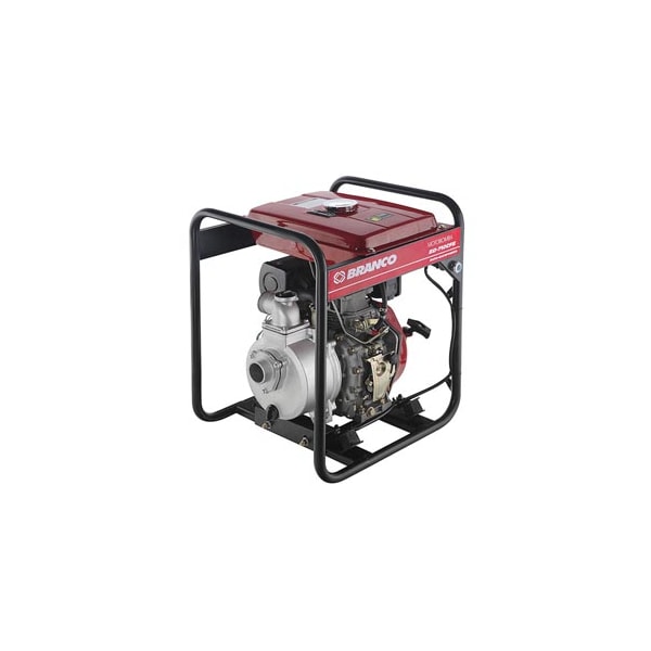 MOTOBOMBA AUTOESCORVANTE BRANCO BD 710CF 5,0 CV DIESEL 2