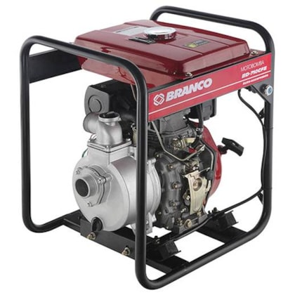 MOTOBOMBA AUTOESCORVANTE BRANCO BD 710CFE 5,0 CV DIESEL 2