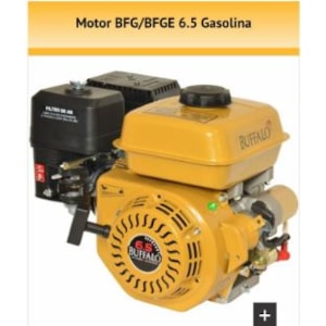 MOTOR A GASOLINA 6,5CV PARTIDA MANUAL MONOCILÍNDRICO REFRIGERADO A AR BUFFALO CÓD. 60600