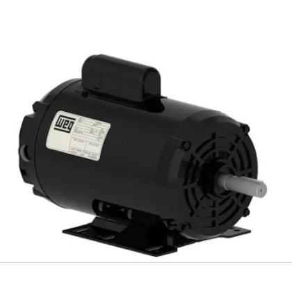 Motor Elétrico Monofásico Weg 3Cv 4 Polos 110 127/220 254V 60Hz Ic01