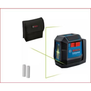 Nível A Laser Bosch Gll 12 22 Verde 12M Ip55 Com 2 Linhas