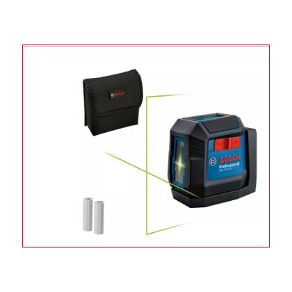 Nível A Laser Bosch Gll 12 22 Verde 12M Ip55 Com 2 Linhas