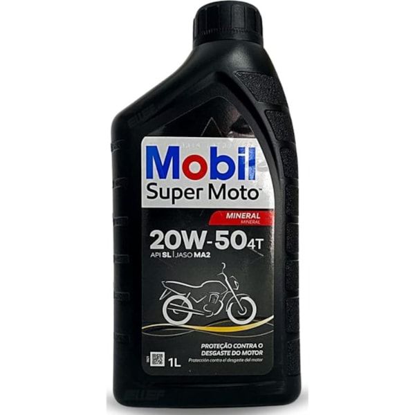 Óleo Mobil Super Moto 20W 50 4T 1L | Proteção Motor E Embreagem-50d6ea1a-7509-485c-bb32-5c7e183eacb3