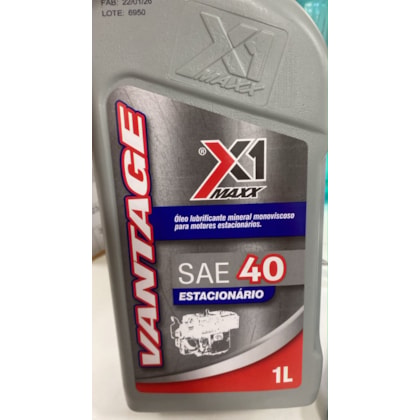 ÓLEO MOTOR SAE 40 MAXXLUB INCOL C40 1L PARA GASOLINA ÁLCOOL E GNV