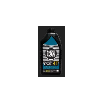 Óleo Para Motor 20W50 4T Maxxlub 1L Api Sl Gasolina E Álcool