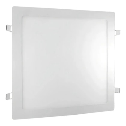 PAINEL PLAFON LED EMPALUX 18W QUADRADO SOBREPOR 3000K 20X20 BIVOLT