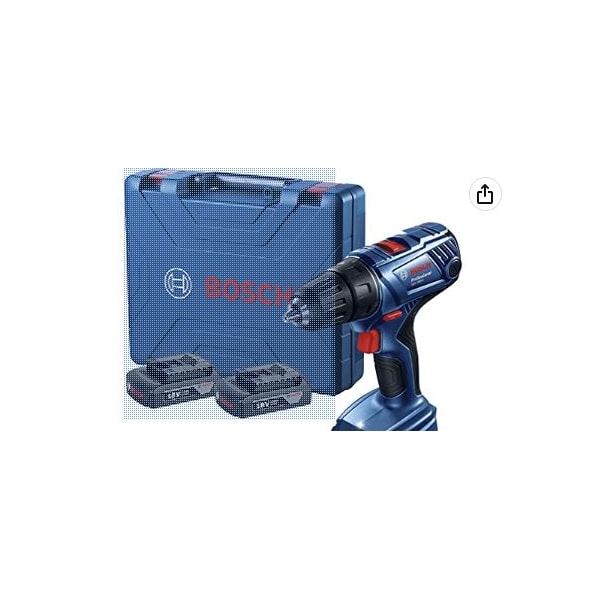 Parafusadeira E Furadeira De Impacto A Bateria Bosch Gsb 185 Li 18V 1/2