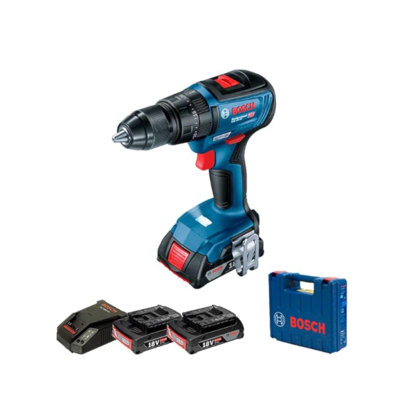 Parafusadeira E Furadeira De Impacto A Bateria Bosch Gsb 18V 150 C 18V 1/2