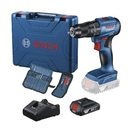 PARAFUSADEIRA FURADEIRA DE IMPACTO BOSCH GSB 185 LI 18V 1/2