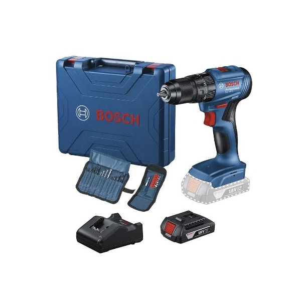 PARAFUSADEIRA FURADEIRA DE IMPACTO BOSCH GSB 185 LI 18V 1/2