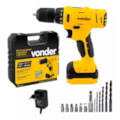 PARAFUSADEIRA / FURADEIRA VONDER PFV120 À BATERIA CARREGADOR+ MALETA 110/220V-c4ed3795-2acd-41c2-a830-f976e4590567