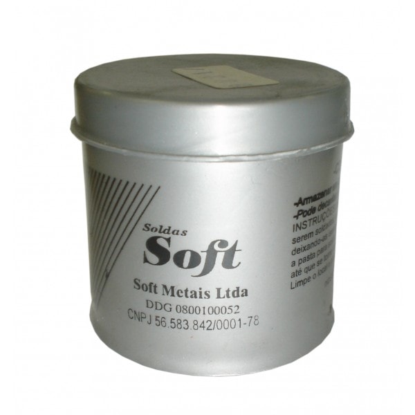 PASTA PARA SOLDA SOFT 110 G PREPARAÇÃO DE SUPERFÍCIES SOLDAGEM ELETRÔNICA E ELÉTRICA-305d5158-8836-484b-a5f7-870b95c30d74