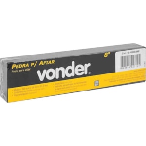 PEDRA DE AFIAR VONDER DUPLA FACE 8