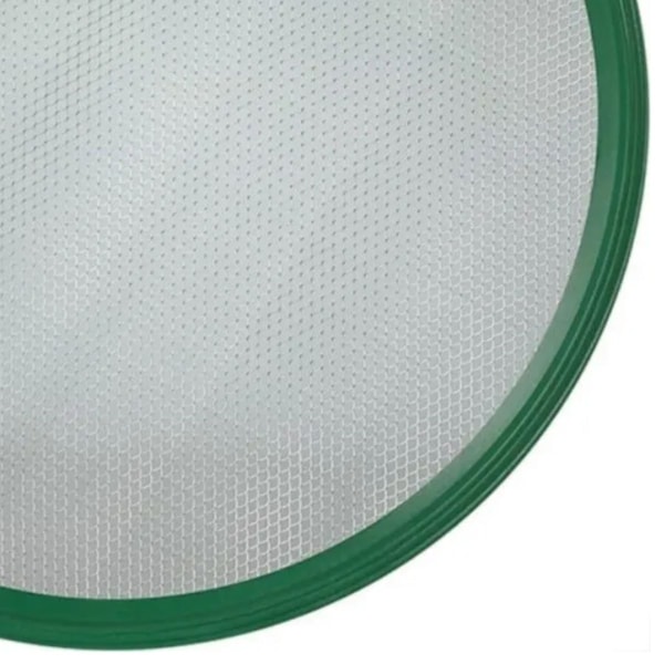 PENEIRA ARROZ TELAS MM ARO 55 PLÁSTICO VERDE USO EM GRÃOS, AREIA E SEMENTES-1d15f48c-a28f-4bd2-bdf2-404fe063a888