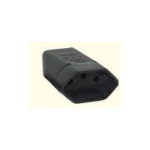 PINO FÊMEA PROLONGADOR MEC TRONIC 2P+T 10A 250V CINZA NBR 14136