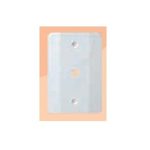 Placa 4X2 Mec Tronic Millenium Com Furo Para Conector De Antena