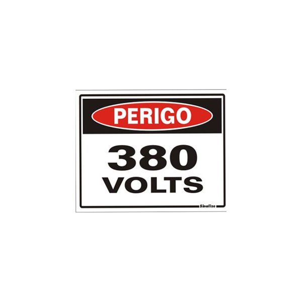 Placa De Perigo Sinalize 15 X 20 Cm PVC 380V Auto Adesiva-7db9f5c1-4885-41e9-a031-bda7c943b772