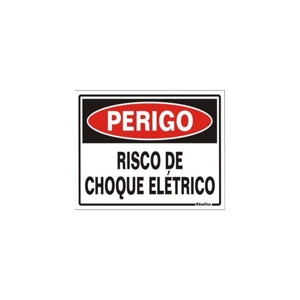 PLACA PERIGO RISCO CHOQUE ELÉTRICO SINALIZE PVC 15X20CM ADESIVA-e9c67834-abc0-4c32-bda6-4a6dd3449055