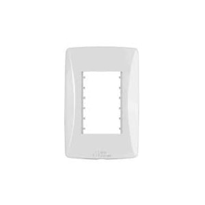 PLACA PETRA 4X2 3 MODULOS HORIZONTAL