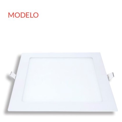 PLACA PLAFON LED AVANT 12W 17X17CM EMBUTIR 6.500K