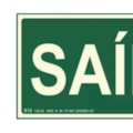 PLACA SAÍDA FOTOLUMINESCENTE SINALIZE 30X15CM-71c9f7ec-e9b3-4aa0-aefe-78b5748c2d71