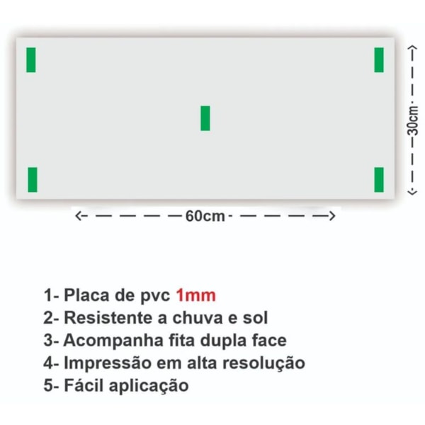 PLACA SAÍDA FOTOLUMINESCENTE SINALIZE 30X15CM-21e54c8d-5e81-4614-b464-789b82033c64