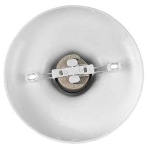 PLAFON BRANCO NYLON 100W PLASLUMI ROSCA E27