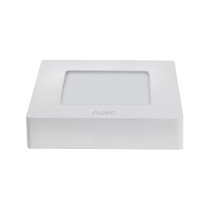 PLAFON LED AVANT 12W 6500K 17X17CM QUADRADO LUZ BRANCA FRIA