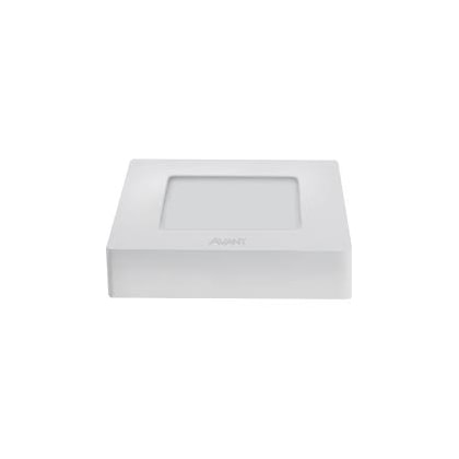 PLAFON LED AVANT 12W 6500K 17X17CM QUADRADO LUZ BRANCA FRIA