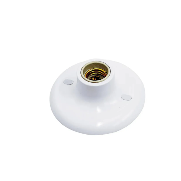 Plafonier Plafon Soquete Porcelana 100W Branco Taschibra, E 27-d5c05b49-8854-448e-b556-95e2aaf63c44