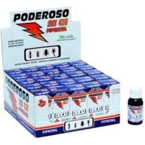 PODEROSO 30ML MATA BARATA, ESCORPIÃO, ARANHA, PULGA, CARRAPATO, CONCENTRADO