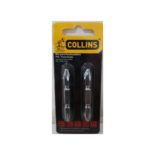 Ponta Power Bit Phillips 2 Collins 1/4 X 50Mm Polida Kit Com 2 Unidades-84624c6a-09a9-42c9-9814-9d5343e0f4f1
