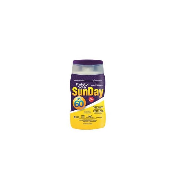 PROTETOR SOLAR SUNDAY FPS 60 COM VITAMINA E E ALOE VERA 120ML-0dea87a1-b7b1-4140-8125-afcdc518ae46