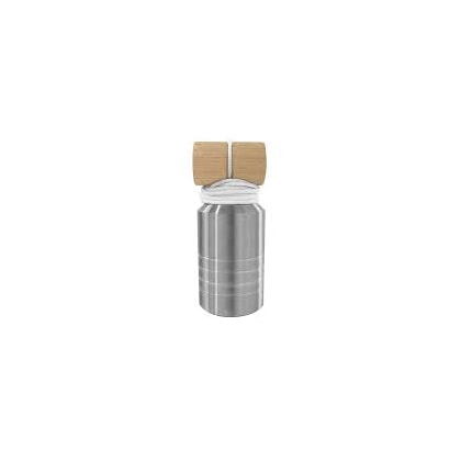 Prumo De Parede Ramada 400G Envernizado Metal Com Corda