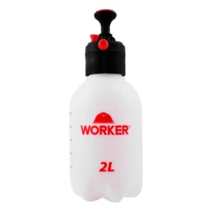 PULVERIZADOR DE COMPRESSÃO PRÉVIA 2L WORKER PLÁSTICO REFORÇADO