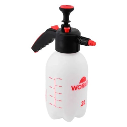 Pulverizador De Compressão Prévia 2L Worker Plástico Reforçado