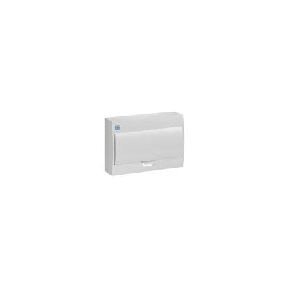 Quadro De Distribuição Weg Qdw02 Sobrepor 12 Disjuntores Sem Barramento Com Tampa Branca