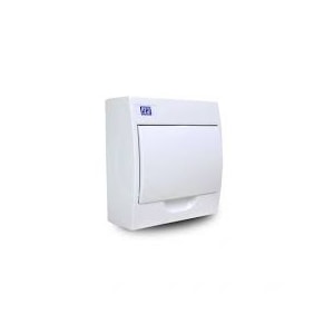 QUADRO DE DISTRIBUIÇÃO WEG QDW02 SOBREPOR 8 DISJUNTORES SEM BARRAMENTO COM TAMPA BRANCA