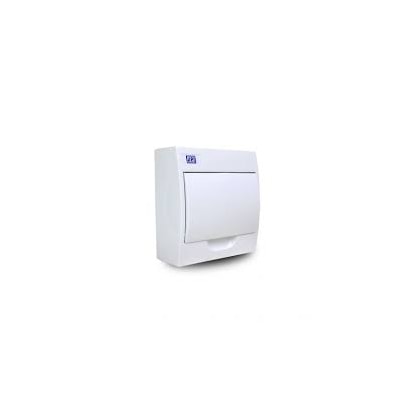 Quadro De Distribuição Weg Qdw02 Sobrepor 8 Disjuntores Sem Barramento Com Tampa Branca