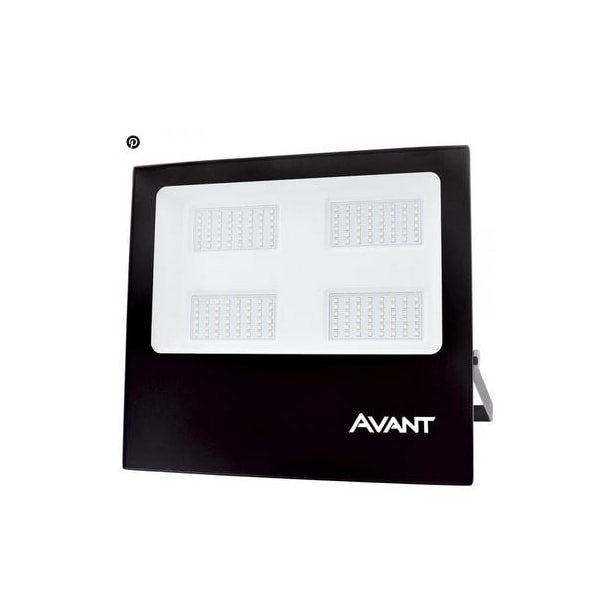 REFLETOR LED AVANT 300W BIVOLT BRANCO FRIO 6500K ALUMÍNIO PRETO INTERNO E EXTERNO-fad4de0e-7309-447f-890f-aacfd92d5106